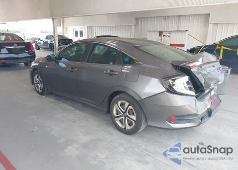 2016 Honda Civic Lx from USA, damaged, VIN 19XFC2F58GE006890